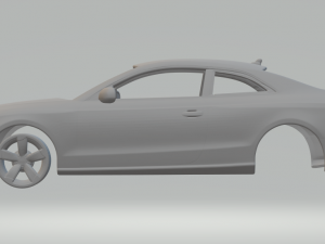 Audi rs 5 3D-Druckmodell