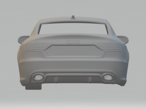 Audi rs 5 3D-Druckmodell
