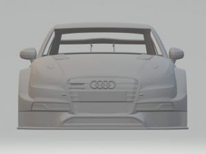 Audi rs 3 sedan lm race car btcc 3D Print Model
