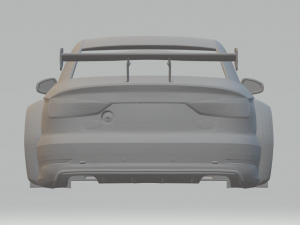 Audi rs 3 sedan lm race car btcc 3D Print Model