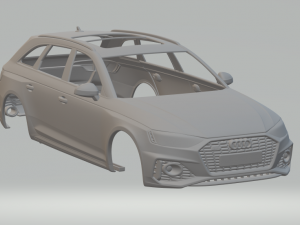 Audi rs4 avant 20 3D प्रिंट मॉडल