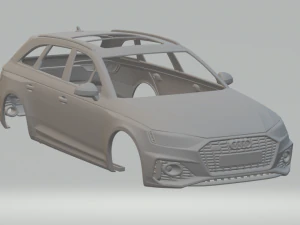 Audi rs4 avant 20 Modelo de impresión 3D