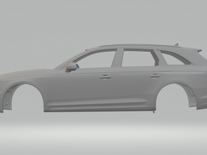 Audi rs4 avant 20 3D प्रिंट मॉडल