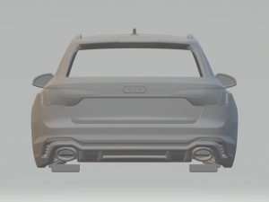 Audi rs4 avant 20 3D प्रिंट मॉडल