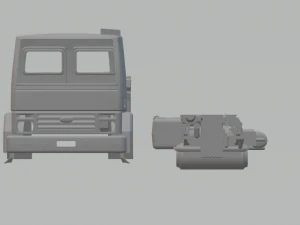 Fordcargo 6x4 br 3D Print Model