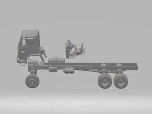 Fordcargo 6x4 br 3D Print Model