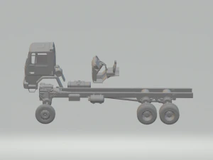 Fordcargo 6x4 br 3D Print Model