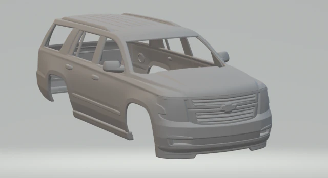 Chevrolet tahoe 2015 3D Print Model .c4d .max .obj .3ds .fbx .stl .blend