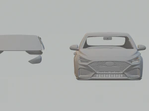 Hyundai i30 2021 3D Print Model