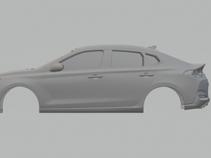 Hyundai i30 2021 3D Print Model