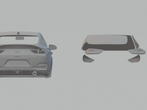 Hyundai i30 2021 3D Print Model
