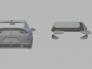 Hyundai i30 2021 3D Print Model