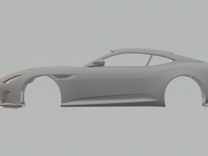 2019 Aston Martin DBS Superleggera Model do druku 3D