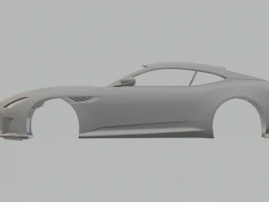 2019 Aston Martin DBS Superleggera 3D Print Model