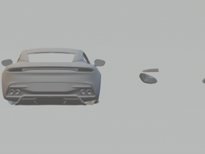 2019 Aston Martin DBS Superleggera Model do druku 3D