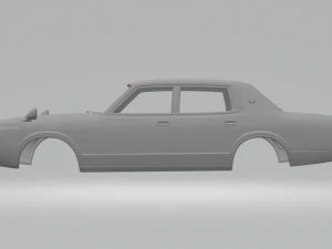 Toyota crown sedan 71 3D Print Model