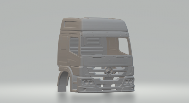 MERCEDES BENZ 1730 ATEGO 3D Print Model .c4d .max .obj .3ds .fbx .stl .blend 