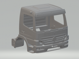 MERCEDES BENZ 1722 atego day cab 3D Print Model