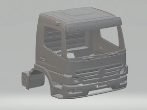 MERCEDES BENZ 1722 atego day cab 3D Принт Модель