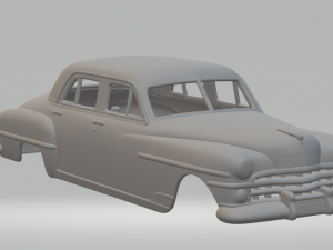 Chrysler new yorker sedan 50 3Dプリントモデル