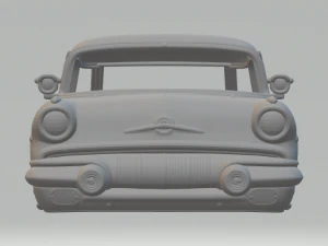 Pontiac Star Chief Custom Safari 57 3D printmodel