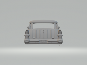Pontiac Star Chief Custom Safari 57 3D 프린트 모델