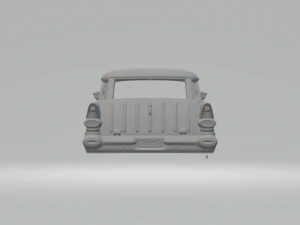 Pontiac Star Chief Custom Safari 57 3D printmodel