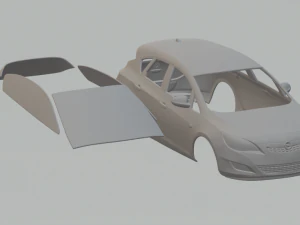 Astra hatch 5-doors 3D Print Model