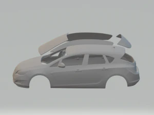 Astra hatch 5-doors 3D Print Model