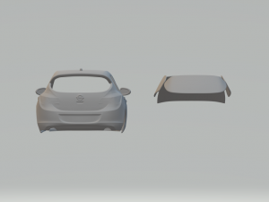 Astra hatch 5-doors 3D 프린트 모델