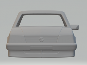 Ascona sedan 1981 3D 프린트 모델