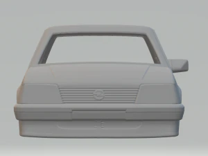 Ascona sedan 1981 3D Print Model