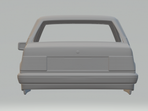 Ascona sedan 1981 3D 프린트 모델