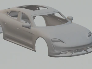 保时捷 taycan 3D 打印模型