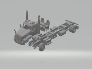 Kenworth T800 3D Принт Модель