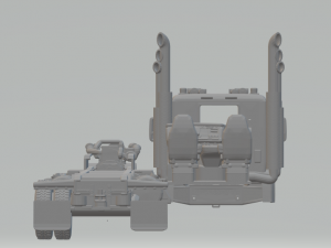 Kenworth T800 3D Принт Модель