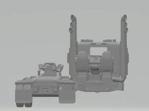 Kenworth T800 3D Print Model