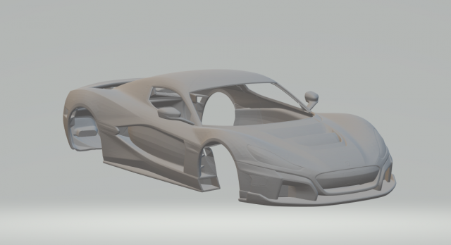 Rimac concept two 3D-Druckmodell .c4d .max .obj .3ds .fbx .stl .blend 