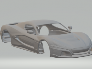 Rimac concept two 3D Print Model