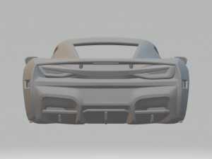 Rimac concept two 3D-Druckmodell