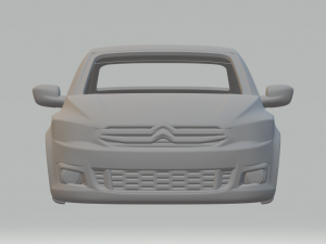 Citroen c elysee 3D 프린트 모델