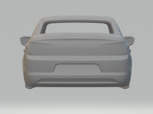 Citroen c elysee 3D 프린트 모델