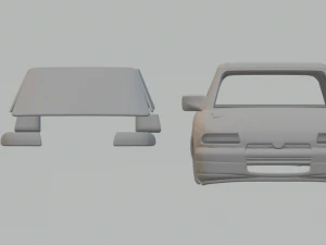 Opel Astra GSi F 199194 3D Print Model