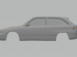 Opel Astra GSi F 199194 Modèles 3D en vedette