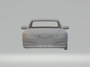 Audi s8 3D Druckmodell