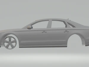Audi s8 3D Druckmodell
