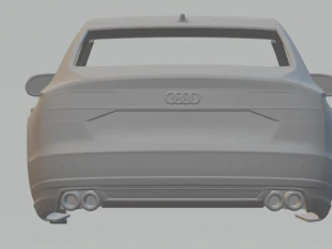 Audi s8 3D Druckmodell