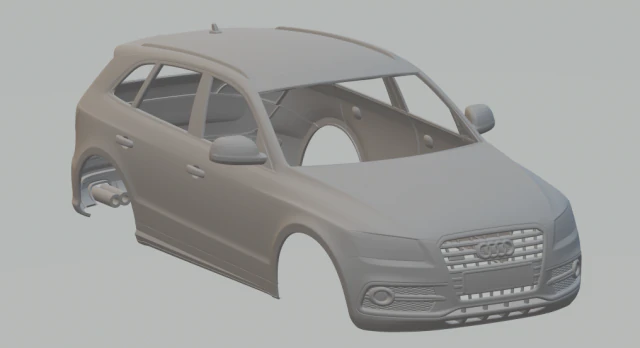 Audi sq5 3D Print Model .c4d .max .obj .3ds .fbx .stl .blend