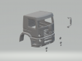 VW Constellation cabin 3D Print Model