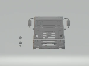 大众星座座舱 3D 打印模型